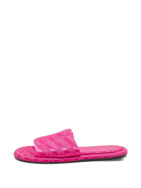 Balenciaga Pre-Owned Hotel slides Pink 1270730