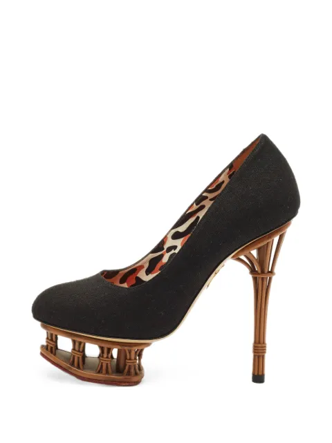 Charlotte Olympia Dolly platform pumps Black 1291390