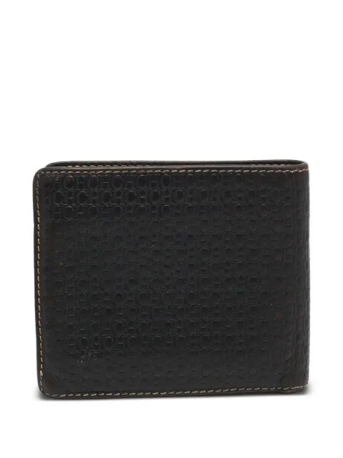 Carolina Herrera Vintage Monogram bifold wallet Brown 1349687