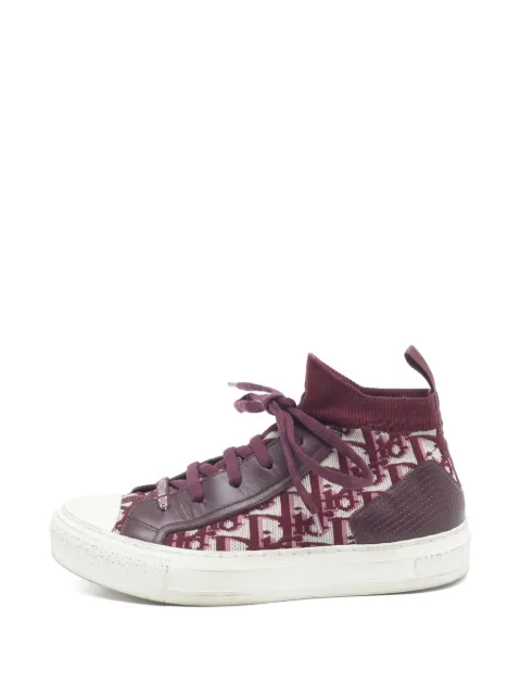 Christian Dior Pre-Owned Walk'n'Dior high-top sneakers Red 1320656