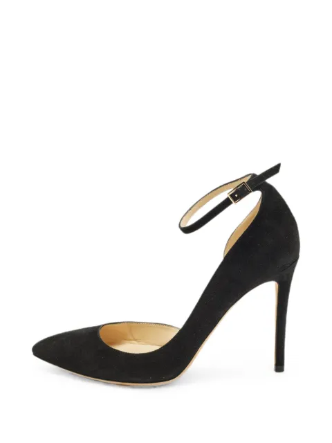 Jimmy Choo Pre-Owned Lucy pointed-toe heeled pumps Black 1300435