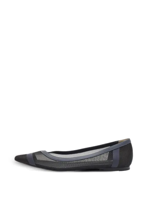Fendi Pre-Owned Colibri mesh pumps Black 1342350