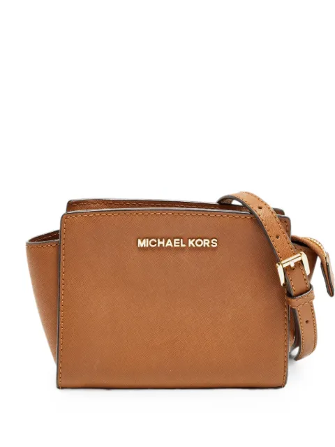Michael Kors Vintage mini Selma cross body bag Brown 1286441