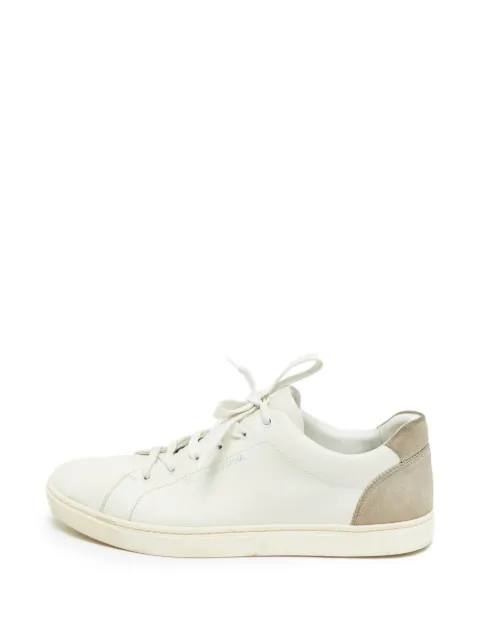 Dolce & Gabbana Pre-Owned leather suede sneakers Neutrals 1289564
