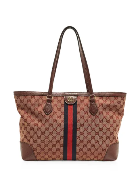 Gucci Pre-Owned Ophidia GG Supreme tote bag Red 1331833