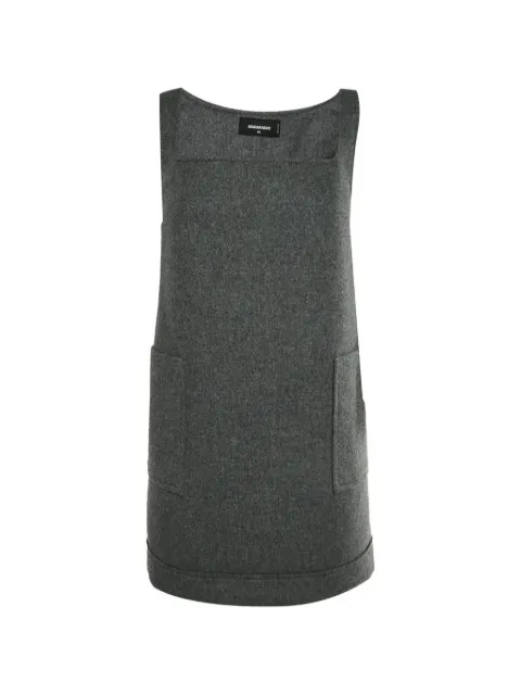 DSQUARED2 sleeveless mini dress Grey 1323520