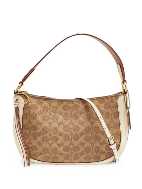 Coach Vintage Sutton Signature Monogram crossbody bag Neutrals 1291061