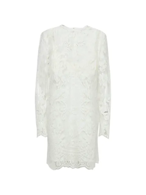 Dolce & Gabbana Pre-Owned lace midi dress White 1305839