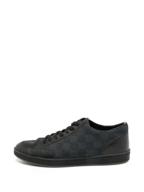Louis Vuitton Pre-Owned Offshore Damier Graphite sneakers Black 1340597