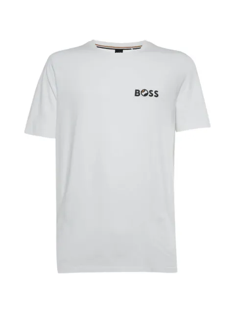 BOSS logo-print T-shirt White 1338055