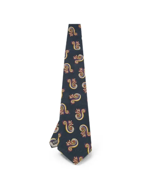 Christian Dior Pre-Owned Monsieur printed tie Blue 1280726