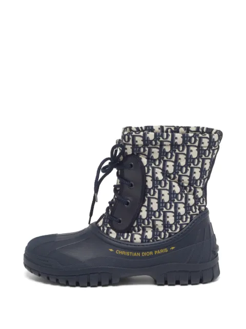 Christian Dior Pre-Owned D-Venture boots Blue 1289196