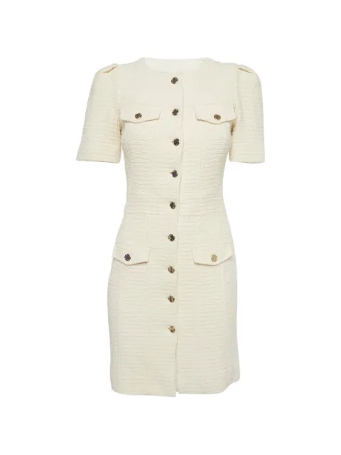 Maje tweed sheath dress White 1305257