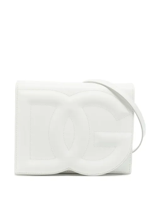 Dolce & Gabbana Pre-Owned logo-detail shoulder bag White 1351791