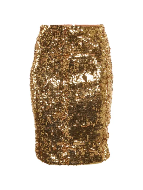 alice + olivia Ramos sequin pencil skirt Gold 1278875