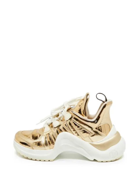 Louis Vuitton Pre-Owned Archlight sneakers Gold 1324234