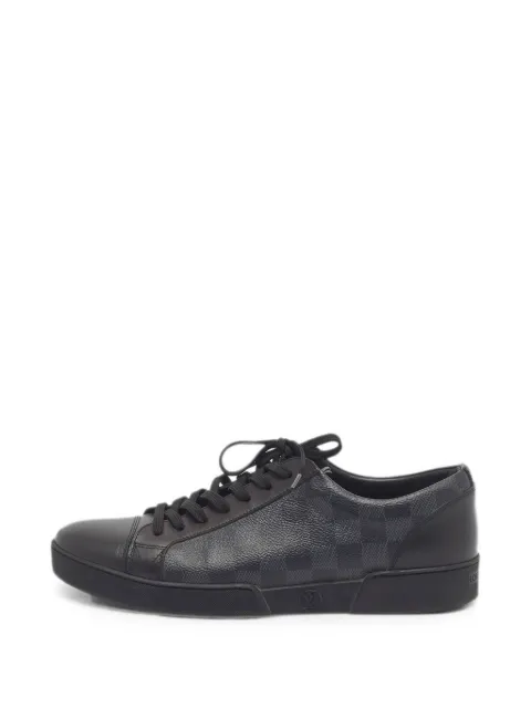 Louis Vuitton Pre-Owned Match Up monogram sneakers Black 1360357