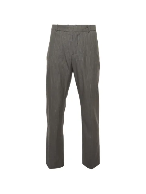 Alexander McQueen Pre-Owned striped trousers Grey 1292951