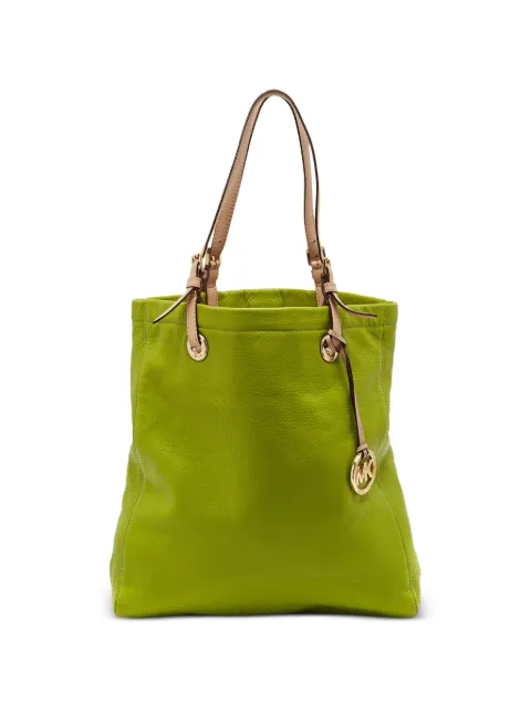 Michael Kors Vintage Jet Set leather tote bag Green 1319031