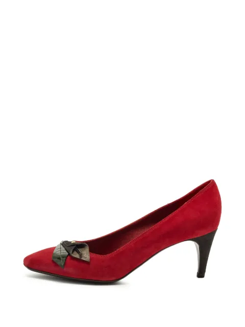 Louis Vuitton Pre-Owned pointed-toe pumps Red 1307028