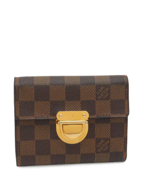 Louis Vuitton Pre-Owned Koala Damier Ebène canvas wallet Brown 1349165