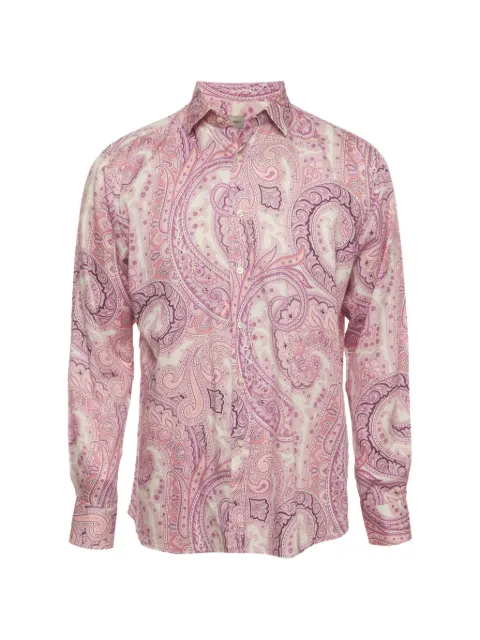 Etro Pre-Owned paisley-print shirt Neutrals 1324562