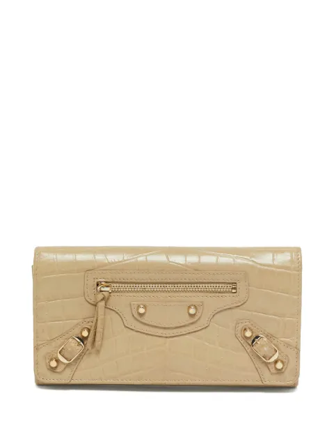 Balenciaga Pre-Owned Classic City wallet Neutrals 1318970