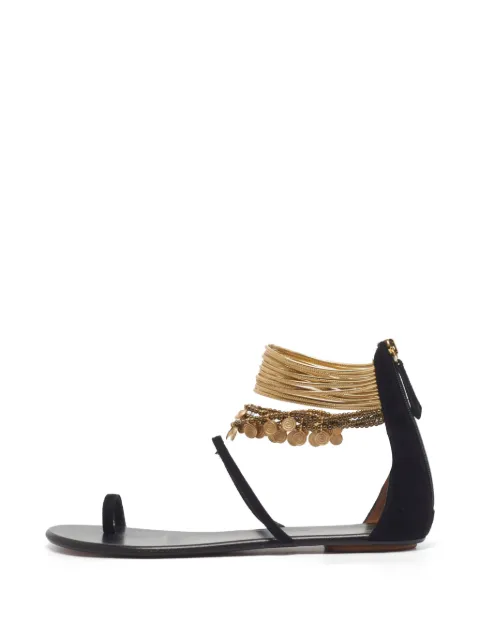 Aquazzura Queen Of The Desert sandals Black 1346801