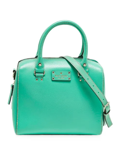 Kate Spade Wellesley Alessa leather tote bag Green 1278887