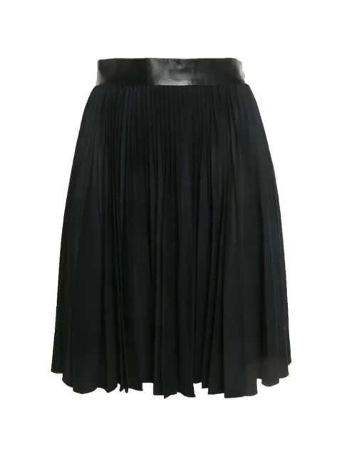 Gucci Pre-Owned pleated mini skirt Black 1317918