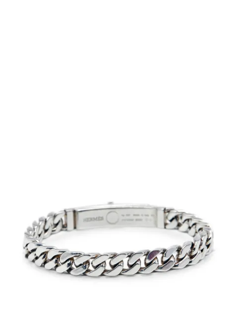 Hermès Pre-Owned Kelly Gourmette bracelet Silver 1315092