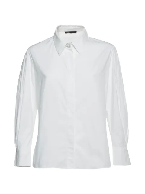 Maje puff-sleeve shirt White 1316416