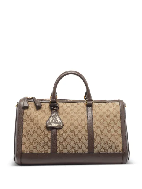 Gucci Pre-Owned x Palace 2022 GG-pattern handbag Neutrals 1324990