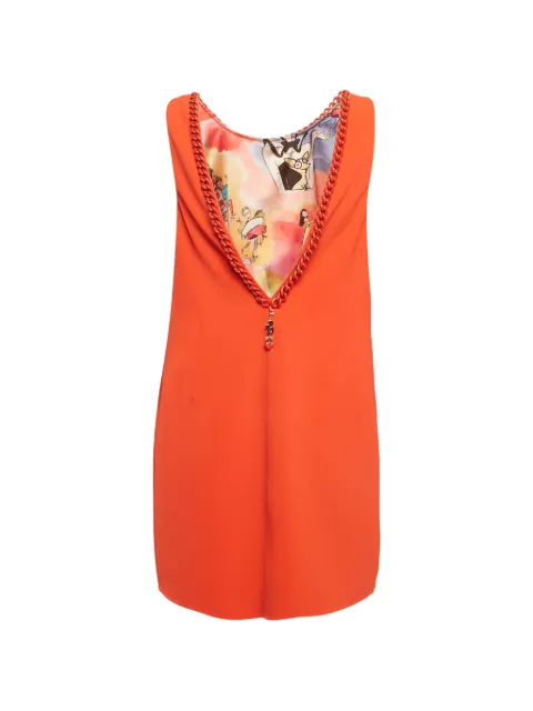 Elisabetta Franchi shift mini dress Orange 1277580