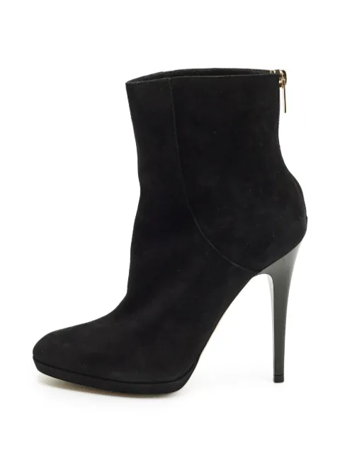 Jimmy Choo Pre-Owned Gracie suede ankle boots Black 1289881