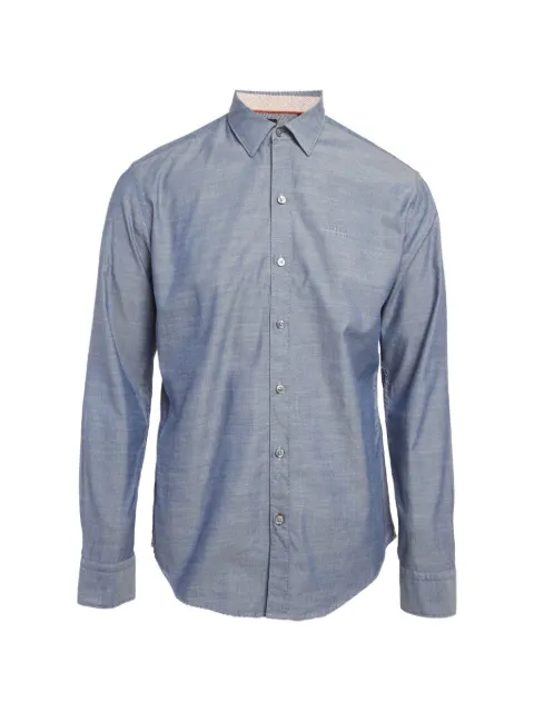 BOSS Robbie sharp fit shirt Blue 1304783