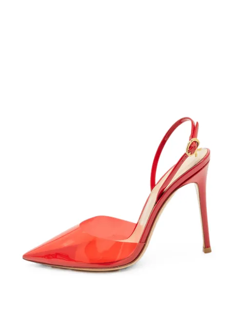 Gianvito Rossi pointed-toe pumps Red 1357635