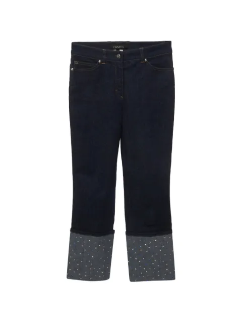 DSQUARED2 embellished turn-up jeans Blue 1343037