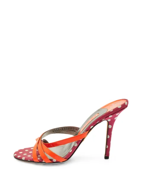 Gina criss-cross strap sandals Red 1265757