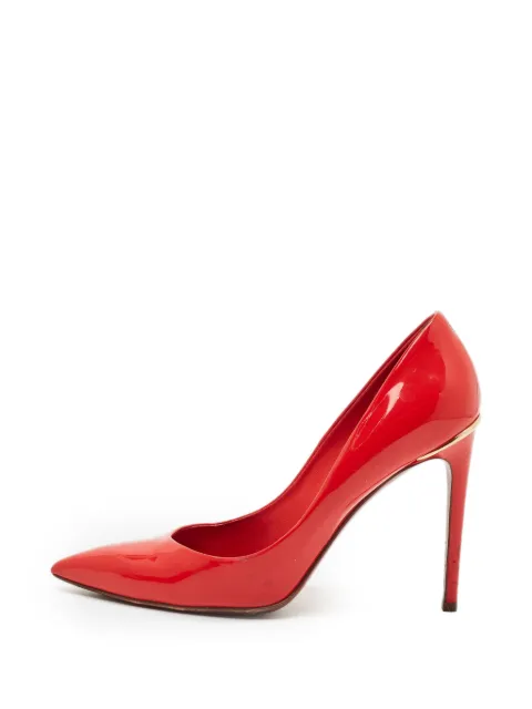 Louis Vuitton Pre-Owned Eyeline pointed-toe heeled pumps Red 1322948