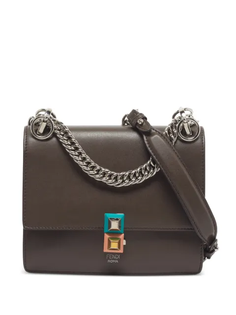 Fendi Pre-Owned Kan I shoulder bag Brown 1339326
