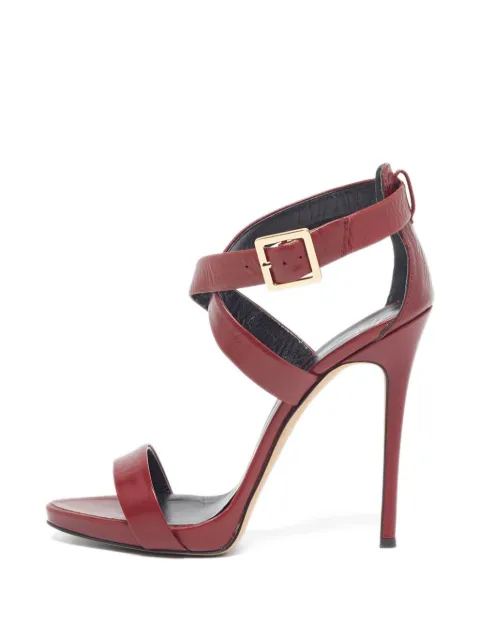 Giuseppe Zanotti Vintage Bellis ankle strap sandals Red 1311327
