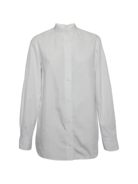 Miu Miu Pre-Owned oversized button-up shirt White 1329182