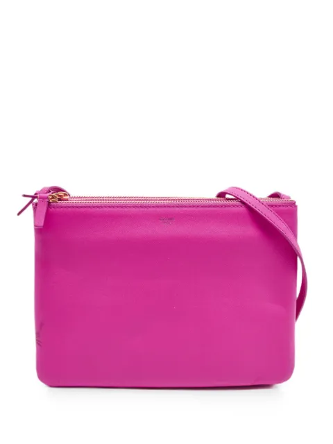 Celine Pre-Owned 2014 large Trio cross body bag Pink 1300812