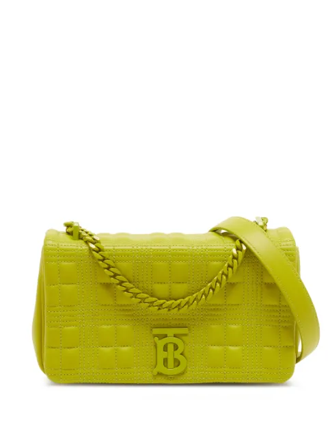 Burberry Pre-Owned Lola quilted shoulder bag Green 1328537