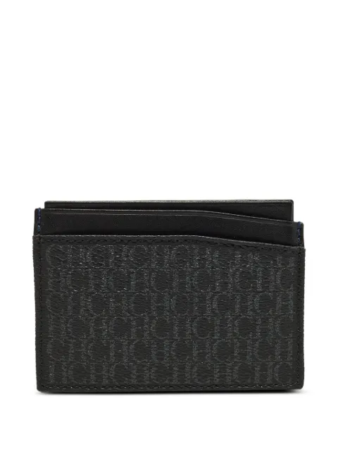 Carolina Herrera Vintage Monogram card holder Black 1328932