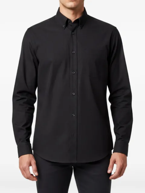 Balenciaga Pre-Owned logo-print shirt Black 1348068
