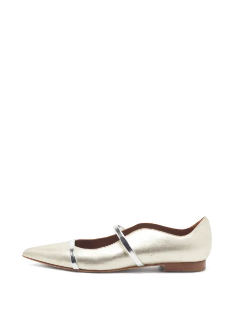 Malone Souliers Maureen ballet flats Gold 1357482