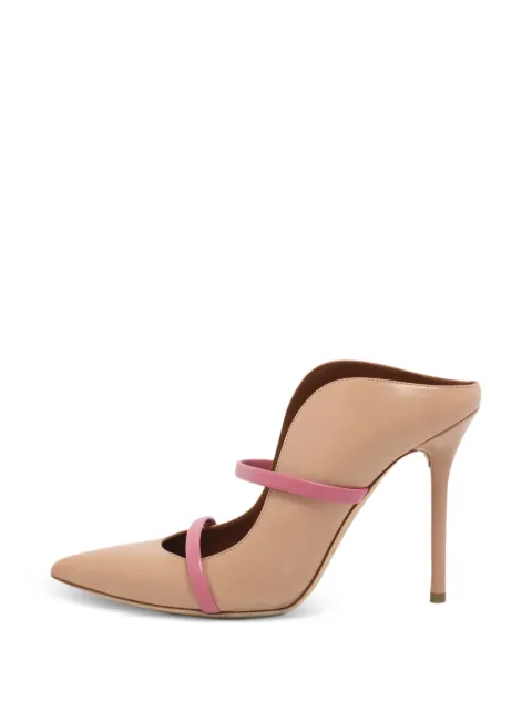 Malone Souliers Maureen curved vamp mules Neutrals 1283218