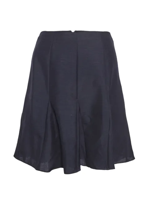 Christian Dior Pre-Owned flared mini skirt Blue 1293032